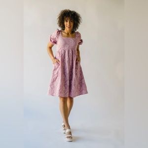 Piper & Scoot Pink Floral Dress